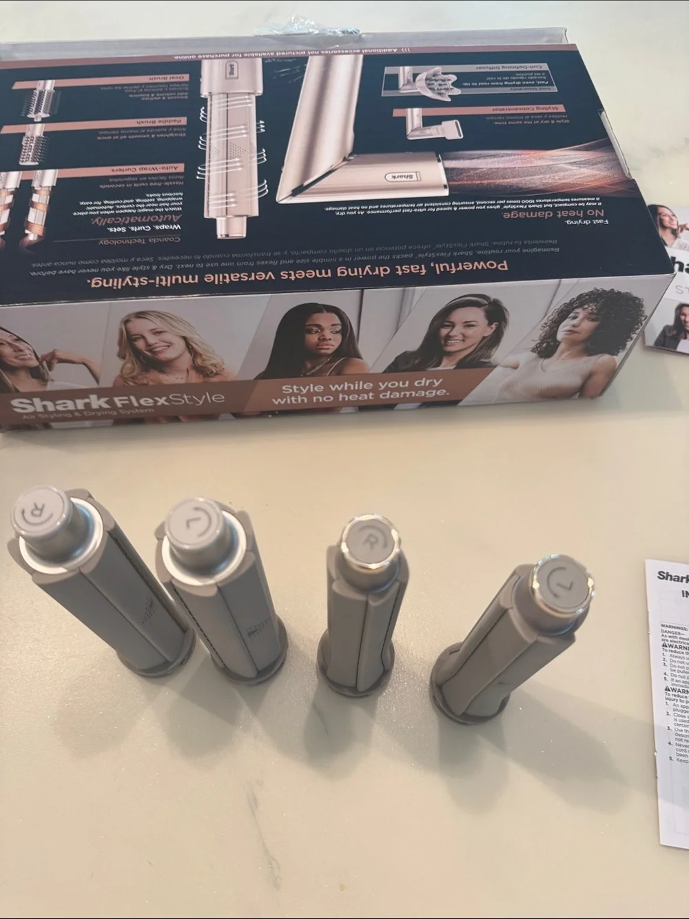 Shark FlexStyle Air Styling & Drying System - Rose Gold